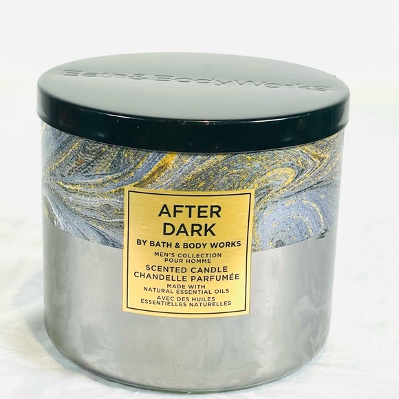 ❗️RARE❗️❣️BATH & BODY WORKS ❣️BRAND NEW CANDLE❣️ AFTER DARK❣️ - Picture 4 of 6